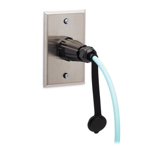 Tripp Lite N820-02M-IND InfiniBand/fibre optic cable 78.7" (2 m) LC Aqua color