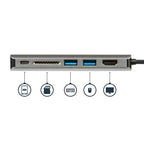 StarTech.com DKT30CSDHPD laptop dock/port replicator Wired USB 3.2 Gen 1 (3.1 Gen 1) Type-C Black, Gray