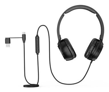 Kensington H950 EQ Headset Wired Head-band Office/Call center USB Type-C / USB Type-A Black