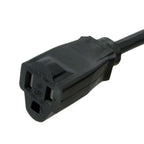 StarTech.com PAC10115 power cable Black 181.1" (4.6 m) NEMA 5-15R NEMA 5-15P