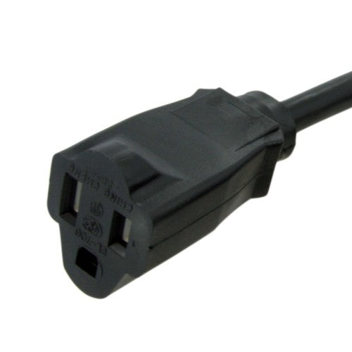 StarTech.com PAC10115 power cable Black 181.1" (4.6 m) NEMA 5-15R NEMA 5-15P