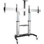 StarTech.com STNDMTVDUO TV mount 60" Black, Silver