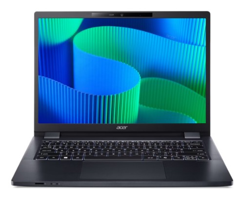 Acer TravelMate P4 TMP414-53-G2-54VK Intel Core 5 120U Laptop 14" WUXGA 16 GB DDR5-SDRAM 512 GB SSD Wi-Fi 6E (802.11ax) Windows 11 Pro Blue