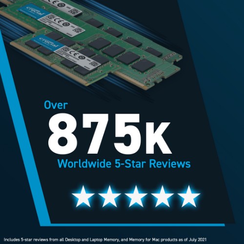 Crucial CT16G56C46S5 memory module 16 GB 1 x 16 GB DDR5 262-pin SO-DIMM ECC
