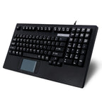 Adesso EasyTouch 425 keyboard Industrial USB QWERTY US English Black