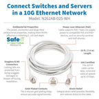 Tripp Lite N262AB-025-WH networking cable White 300" (7.62 m) Cat6a S/FTP (S-STP)