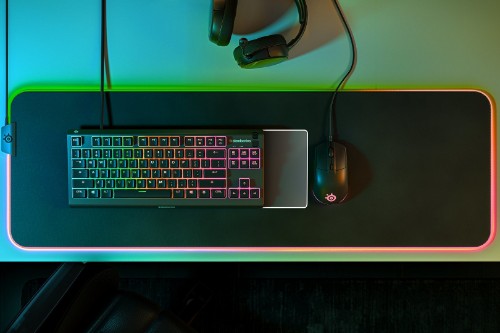 Steelseries APEX 3 TKL keyboard Gaming USB QWERTY US English Black