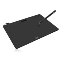 Adesso CyberTablet K12 graphic tablet Black 5080 lpi 12 x 6.8" (304.8 x 172.7 mm) USB