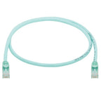 Tripp Lite N261-003-AQ networking cable Turquoise 35.8" (0.91 m) Cat6a U/UTP (UTP)