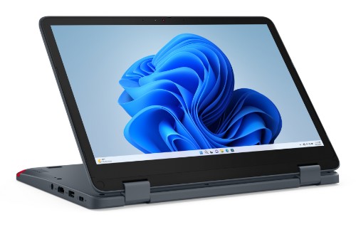 Lenovo 500w 2-in-1 Gen 5 Intel® N N150 Hybrid (2-in-1) 12.2" Touchscreen WUXGA 8 GB LPDDR5-SDRAM 128 GB SSD Wi-Fi 6E (802.11ax) Windows 11 Pro English Gray