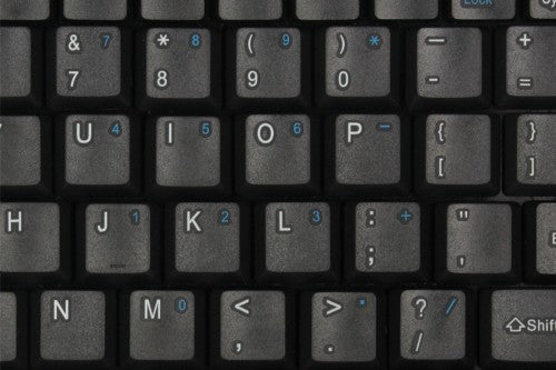 Adesso SlimTouch 410 keyboard Universal USB QWERTY US English Black