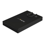 StarTech.com S251BMU3FP storage drive enclosure HDD/SSD enclosure Black 2.5"