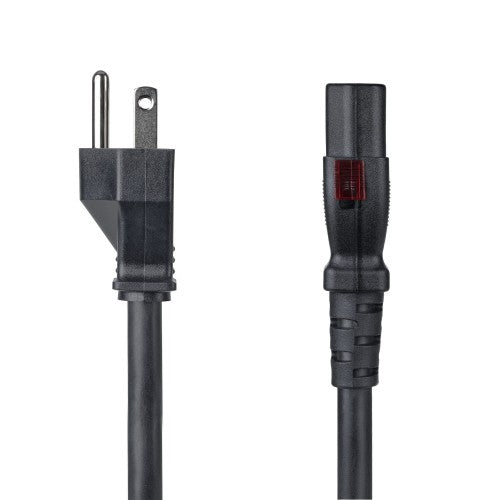 StarTech.com 3FT-LC15A-POWERCORD power cable Black 35.4" (0.9 m) NEMA 5-15P C13 coupler