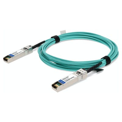 AddOn Networks J9150D-AOC-15M-AO InfiniBand/fibre optic cable 590.6" (15 m) SFP+ Aqua color