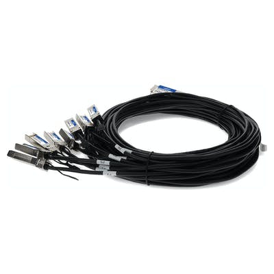 AddOn Networks OSFP-8SFP28-PDAC3M-AO InfiniBand/fibre optic cable 118.1" (3 m) 8xSFP28 Black, Silver