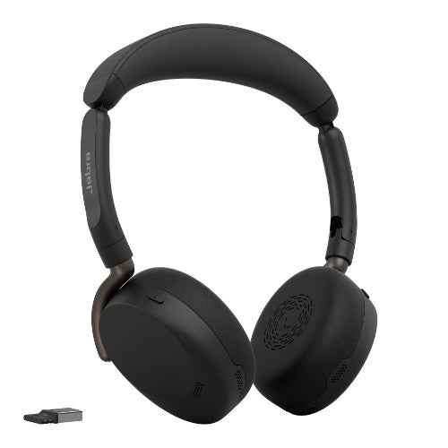 Jabra Evolve3 65 Flex Headset Wireless Head-band Office/Call center USB Type-A Bluetooth Black