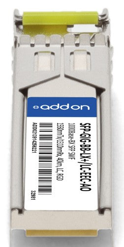 AddOn Networks SFP-GIG-BB-LX+/LC-EEC-AO network transceiver module Fiber optic 1000 Mbit/s