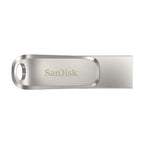 SanDisk Ultra Dual Drive Luxe USB flash drive 128 GB USB Type-A / USB Type-C 3.2 Gen 1 (3.1 Gen 1) Stainless steel