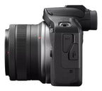 Canon EOS R100 RF-S18-45mm F4.5-6.3 IS STM & RF-S55-210mm F5-7.1 IS STM MILC 24.1 MP CMOS 6000 x 4000 pixels Black