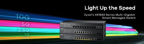 Zyxel XS1930-12HP network switch Managed L3 10G Ethernet (100/1000/10000) Power over Ethernet (PoE) Black