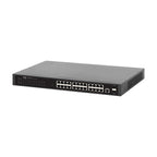 Eaton NGS24C2POE-1 network switch Managed L2 Gigabit Ethernet (10/100/1000) Power over Ethernet (PoE) 1U Black