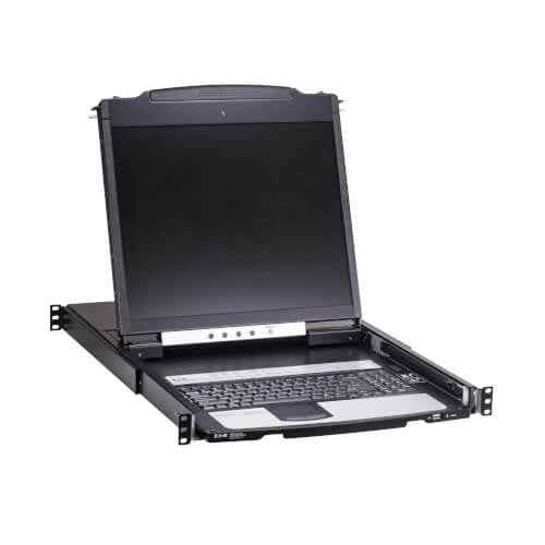 Eaton B064C-16-1X1-IP KVM switch Rack mounting Black