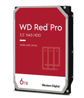 Western Digital Red Pro WD6005FFBX internal hard drive 6 TB 7200 RPM 256 MB 3.5" Serial ATA