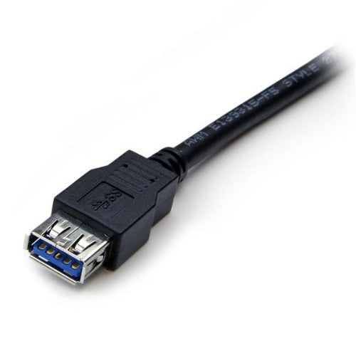 StarTech.com USB3SEXT6BK USB cable USB 3.2 Gen 1 (3.1 Gen 1) 70.9" (1.8 m) USB A 5 Gbit/s Black