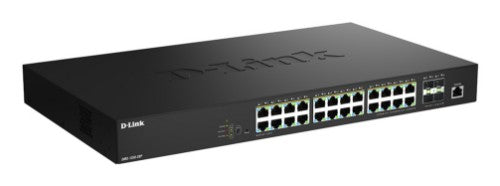 D-Link DMS-1250-28P/E network switch Managed L2 2.5G Ethernet (100/1000/2500) Power over Ethernet (PoE) Black