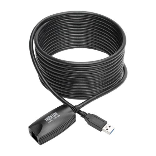 Tripp Lite U330-05M USB cable USB 3.2 Gen 1 (3.1 Gen 1) 192.1" (4.88 m) USB A 5 Gbit/s Black