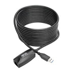 Tripp Lite U330-05M USB cable USB 3.2 Gen 1 (3.1 Gen 1) 192.1" (4.88 m) USB A 5 Gbit/s Black