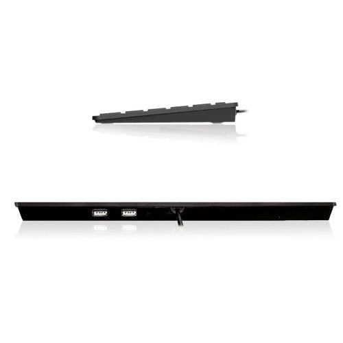 Adesso SlimTouch 510 keyboard Universal USB QWERTY US English Black