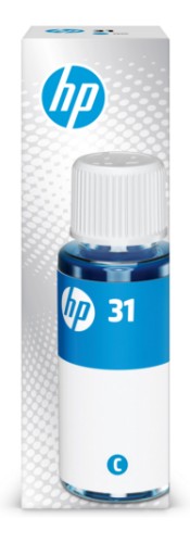 HP 31 70-ml Cyan Original Ink Bottle