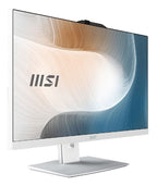 MSI Modern AM242TP 1M-1200US Intel Core 3 100U 23.8" 1920 x 1080 pixels Touchscreen All-in-One PC 8 GB DDR5-SDRAM 512 GB SSD Windows 11 Home Wi-Fi 6E (802.11ax) White
