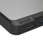 ALOGIC DUCD2 laptop dock/port replicator Wired USB 3.2 Gen 2 (3.1 Gen 2) Type-C Gray, Black