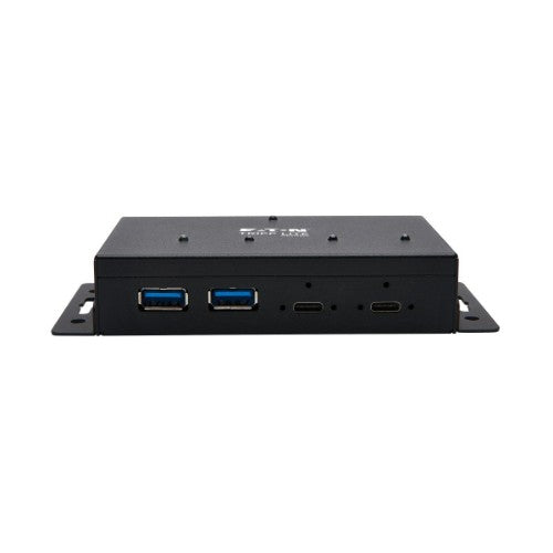 Tripp Lite U460-2A2C-IND interface hub USB 3.2 Gen 2 (3.1 Gen 2) Type-C 10000 Mbit/s Black