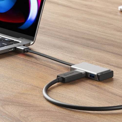 ALOGIC ULCHDA-SGR USB graphics adapter 4096 x 2160 pixels Black, Silver