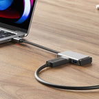 ALOGIC ULCHDA-SGR USB graphics adapter 4096 x 2160 pixels Black, Silver