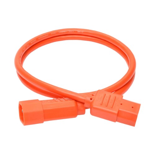 Tripp Lite P004-003-AOR power cable Orange 35.4" (0.9 m) C13 coupler C14 coupler