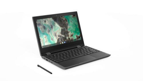 Lenovo 500e Chromebook 2nd Gen Intel® Celeron® N N4120 11.6" Touchscreen HD 4 GB LPDDR4-SDRAM 32 GB eMMC Wi-Fi 5 (802.11ac) ChromeOS English Black