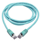 Tripp Lite N262-008-AQ networking cable Aqua color 95.7" (2.43 m) Cat6a S/UTP (STP)