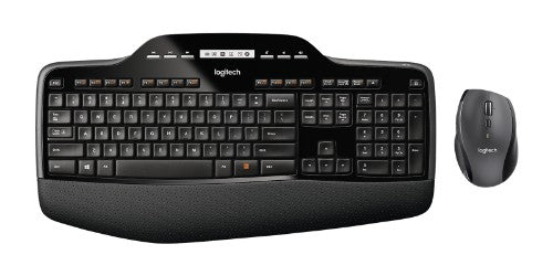 Logitech 920-002416 keyboard Mouse included Office RF Wireless English Black