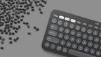 Logitech Pebble Keys 2 K380s keyboard Universal Bluetooth QWERTY English Graphite