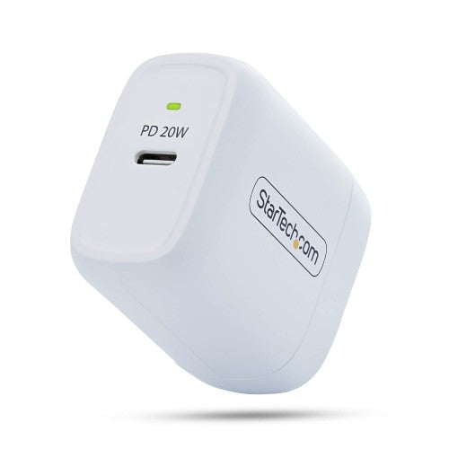StarTech.com 102NW-WALL-CHARGER mobile device charger Universal White AC Fast charging Indoor