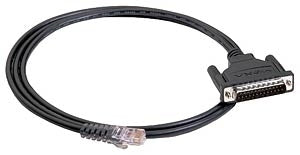 Digi RJ-45 to DB-25 Male Crossover, 48' networking cable 47.2" (1.2 m)