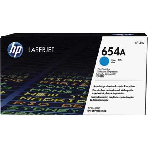 CF331A (654A) Toner cyan, 15K pages