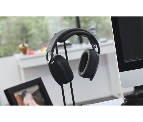 Logitech 981-001256 headphones/headset Wireless Head-band Calls/Music Bluetooth Graphite