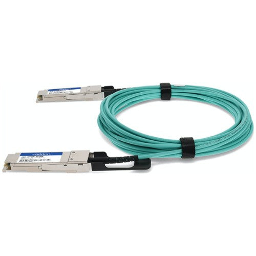 AddOn Networks ADD-QCIQIN-AOC7M InfiniBand/fibre optic cable 275.6" (7 m) QSFP+ Aqua color