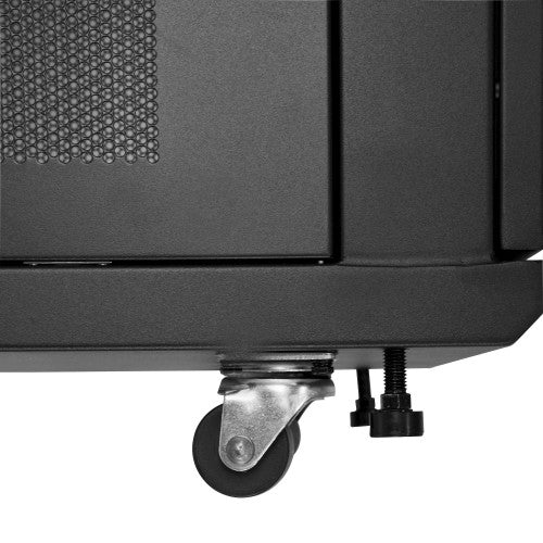 StarTech.com RK1833BKM rack cabinet 18U Freestanding rack Black