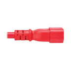 Eaton P018-010-ARD power cable Red 122" (3.1 m) C14 coupler C15 coupler
